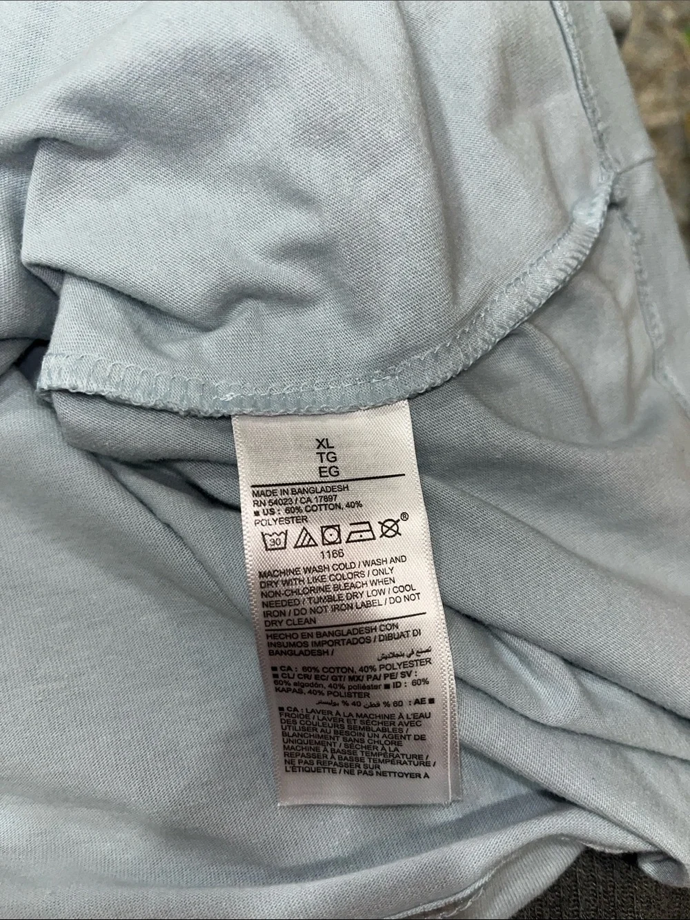 Old Navy light pale